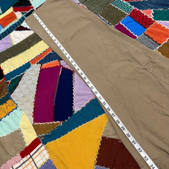 Carhartt Carpenter Cargo Tan Workwear Pants 31Wx34L - Picture 5 of 6